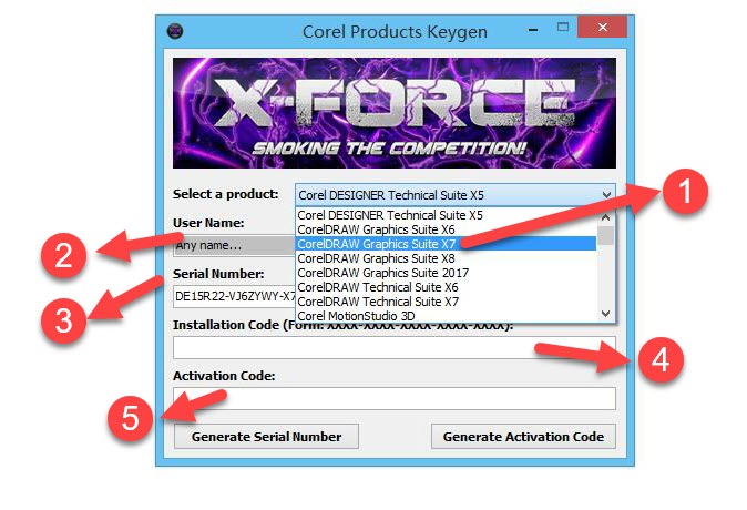 Xforce Corel X7 Keygen